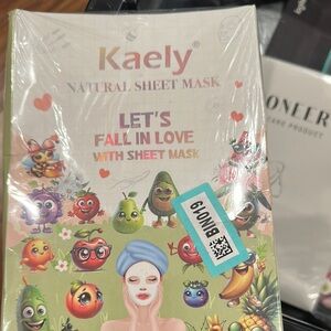 Natural Sheet Mask - Fall in Love Collection